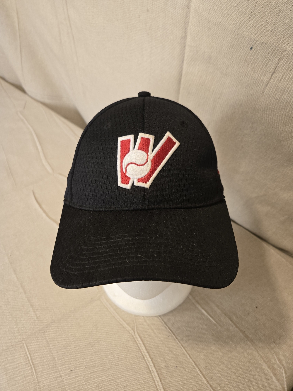 Pacific Headwear Black Baseball Cap 20th Anniversary Adjustable Hat